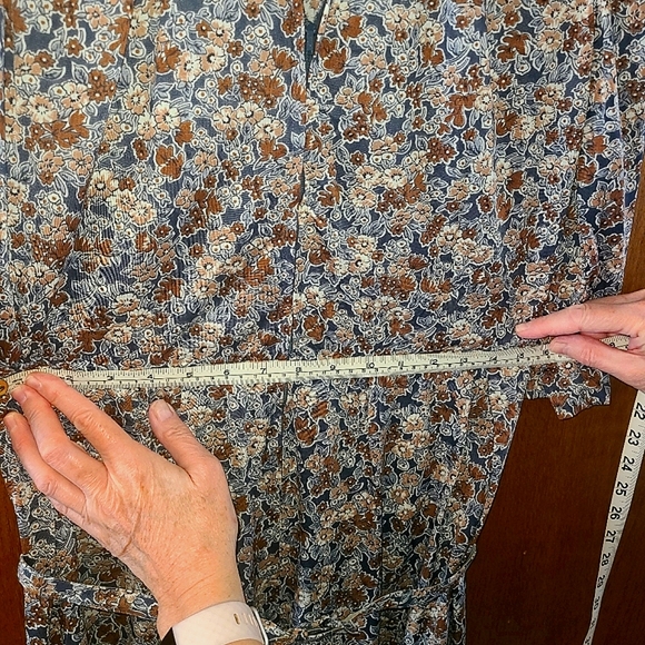 Women's Claire Tiffany vintage early 1900 front zipper dress. Waist 31, bust 38. - Picture 4 of 5